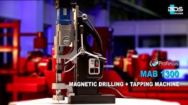 Презентация магнитного сверлильного станка MAB 1300 | Видео К2