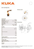 Брошюра промышленного робота KUKA KR QUANTEC PA, KR 180 R3200 PA