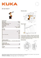 Брошюра промышленного робота KUKA KR 500 FORTEC, KR 420 R3330 F