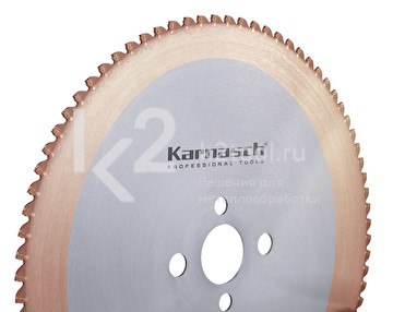 Пильный диск с твердосплавными зубьями c покрытием TiAIN, тонкий пропил, Karnasch, арт. 10.7002