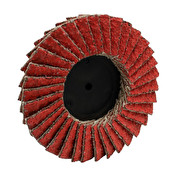 Лепестковый торцевой круг Ø50 мм, Р36, CERAMIC QUICK-CHANGE MINI, Karnasch, арт. 12.1050.050.036