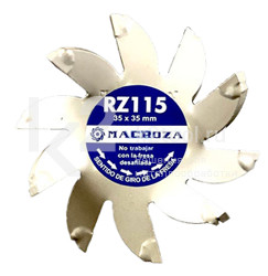 Фреза для штроборезов Macroza RZ115 35х35 мм