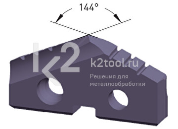 Сменная пластина из порошковой стали, покрытие Alu-Tec, Karnasch, арт. 22.3010