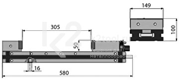 Модульные станочные тиски Optimum MVSP 150×300