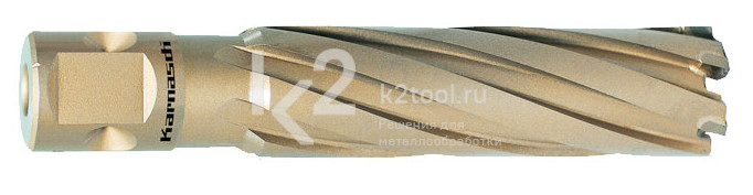 Корончатые сверла Hard-line Karnasch, длина 80 мм, Nitto + Weldon 19, арт. 20.1650N