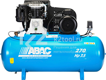 Ременной двухступенчатый масляный компрессор ABAC B 6000 / 270 CT 7,5