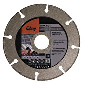 Алмазный отрезной диск Fubag IRON CUT диам. 115 мм / 22,2 мм