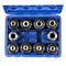 Набор головок резьбонарезных для манипулятора ETM-36, GTM24, ISO 529, М6-М36, 11 шт.