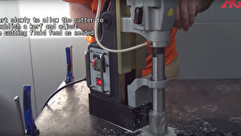 Подготовка к работе магнитного сверлильного станка MD500/2 | Видео К2