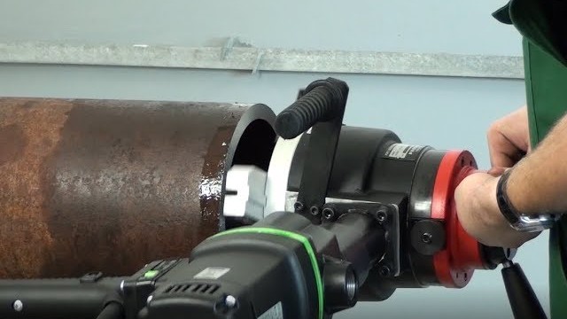 Демонстрация машины для снятия фаски с труб PRO 10 PB | Видео К2