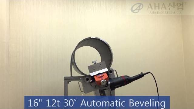 Видео демонстрация автоматического фаскоснимателя по трубам AP1020