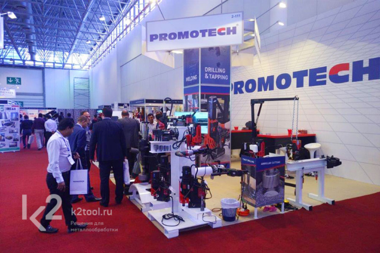 Дубай, ОАЭ. Promotech на выставке Steelfab 2019.
