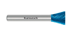 Борфрезы твердосплавные Karnasch форма N (перевернутый конус), HP-3, Blue-Tec, серия 11.5096