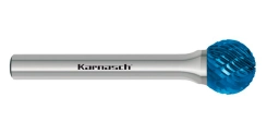 Борфрезы твердосплавные Karnasch форма D (сфера), HP-3, Blue-Tec, серия 11.5031