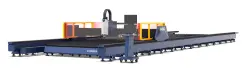 Широкоформатный лазерный станок HSG Laser серии GF для резки металла