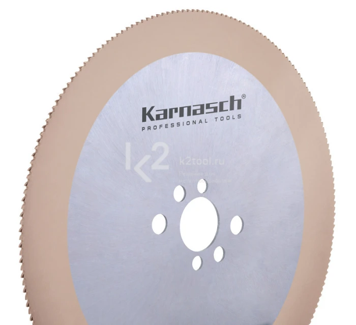 Пильные диски из быстрорежущей стали Karnasch HSS-DMo5, с KX покрытием, арт. 5.1040