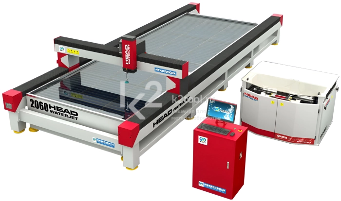 Станок гидроабразивной резки HEAD WaterJet 2060