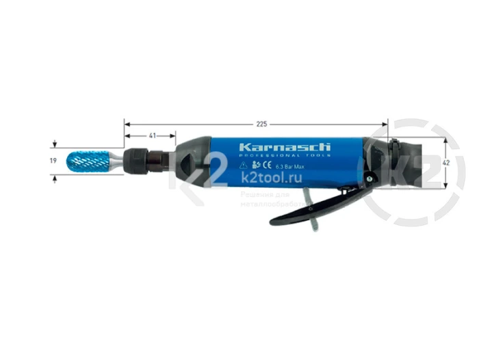 Прямошлифовальная машина KAMD 25LR