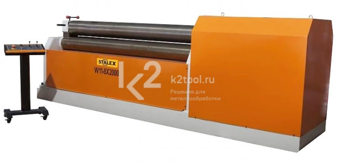Электромеханический вальцовочный станок Stalex W11-6x2000